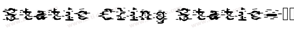 Static Cling Static字体转换